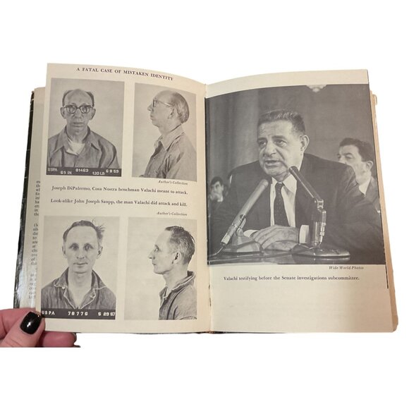 The Valachi Papers By Peter Maas 1968 Hardcover Book - Picture 4 of 6